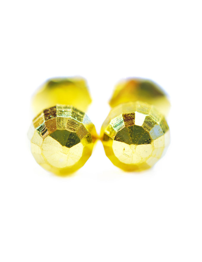 ต่างหู ทองคำแท้ ลายหมุดไพลิน หนัก 1 กรัม