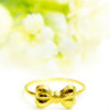 Ring bow shape 1 g