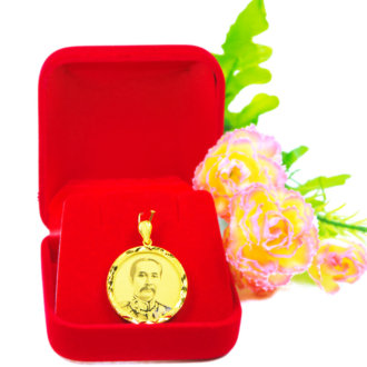 จี้ ทองคำแท้ รูปร. 5 ยิงเลเซอร์ น้ำหนักทอง 1 สลึง