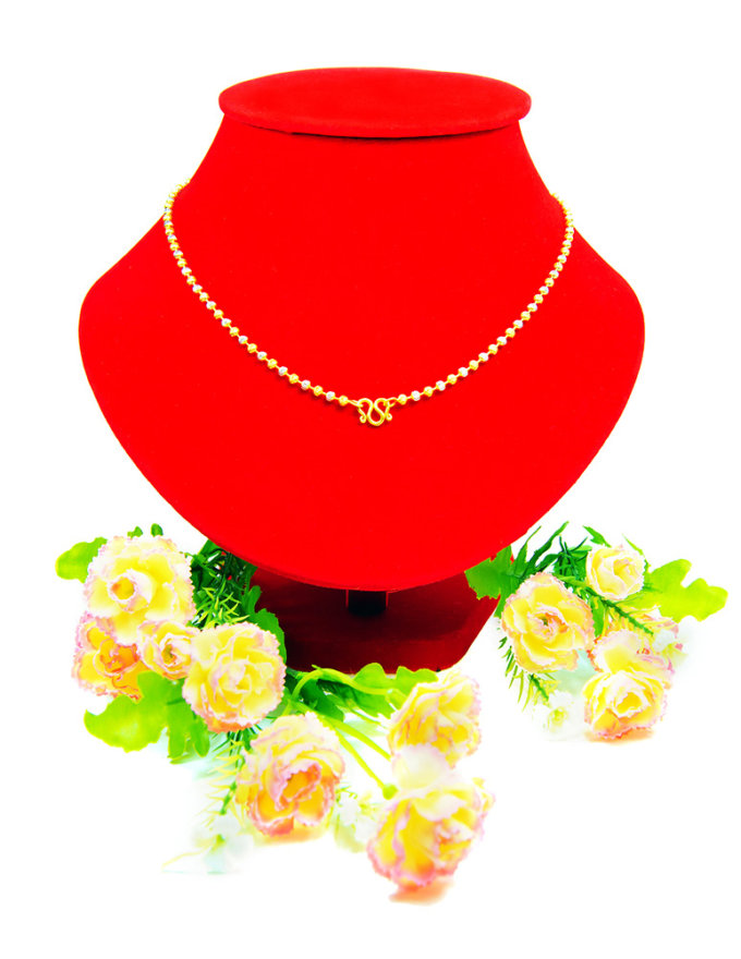 สร้อยคอ ทองคำแท้ ลายมูนสองสี หนัก 1 บาท สร้อยคอ ทองคำแท้ ลายมูนสองสี หนัก 1 บาท