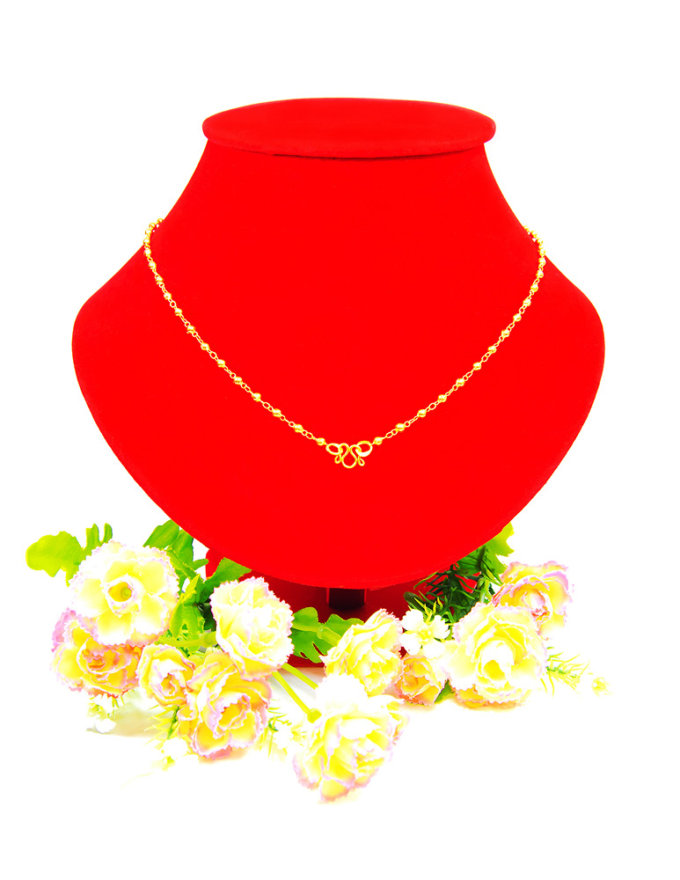 สร้อยคอ ทองคำแท้ ลายประคำ หนัก 2 สลึง