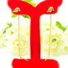 ต่างหู, ต่างหูหุ้ม, ทองสวย, ชุบทองคำแท้, ไม่ลอก, ไม่ดำ, ไม่คัน