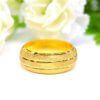 แหวน ทองคำแท้ ลายลูกคิด จิกเพชร ตัดลาย หนัก 2 สลึง