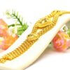 สร้อยข้อมือ ทองคำ 2 บาท ลายผ่าหวายปะหัวใจ